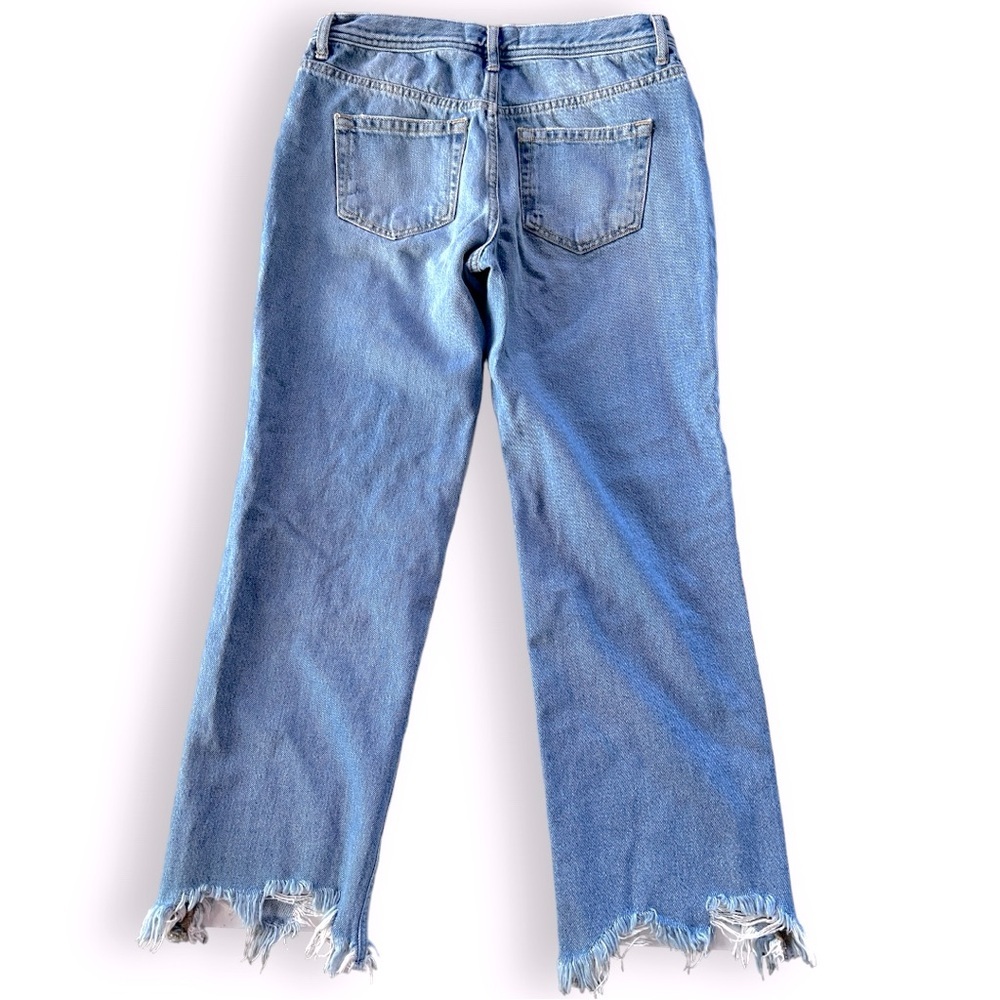 Free People x We The Free Maggie Straight Jean in Faded Blue Size 26 - Picture 6 of 12